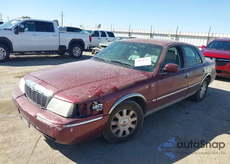 2004 Mercury Grand Marquis Ls z USA, uszkodzony, nr VIN 2MEFM75WX4X688650
